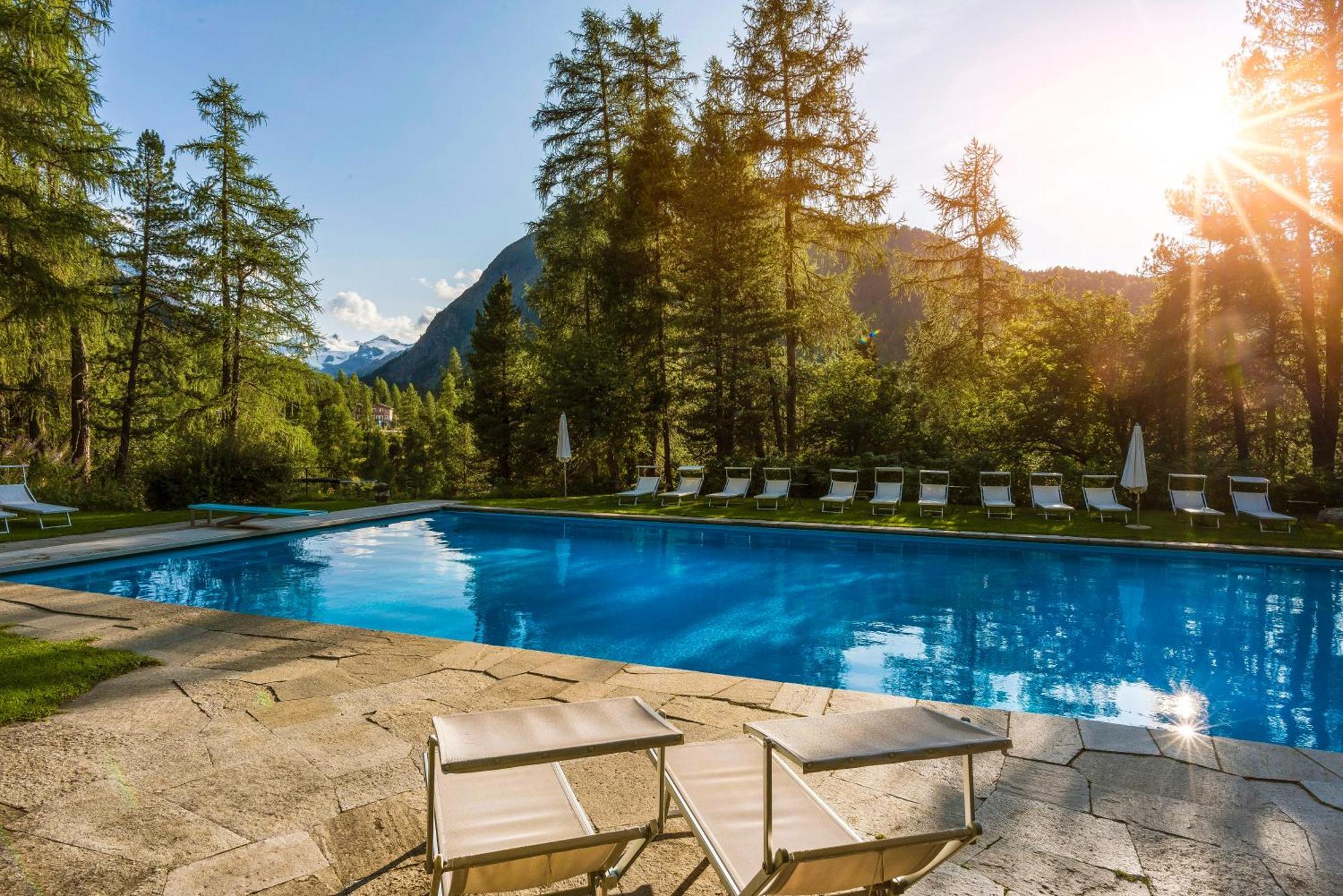 Hotel Saratz Pontresina Zewnętrze zdjęcie